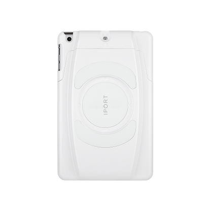 IPORT LAUNCH Case for iPad: Wireless charging, magnetic mounting, and full access to iPad features. Drop-resistant up to 6 feet. Mount on LAUNCH BaseStation for tabletop or LAUNCH WallStation for wall use. Instant wireless charging with no cables. Showed from the back