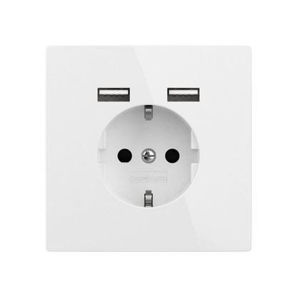 2USB inCharge Pro Monoblock USB AA outlet 12W/2.4A