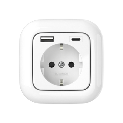 inCharge PRO SI AC Glossy White - Smarter Living